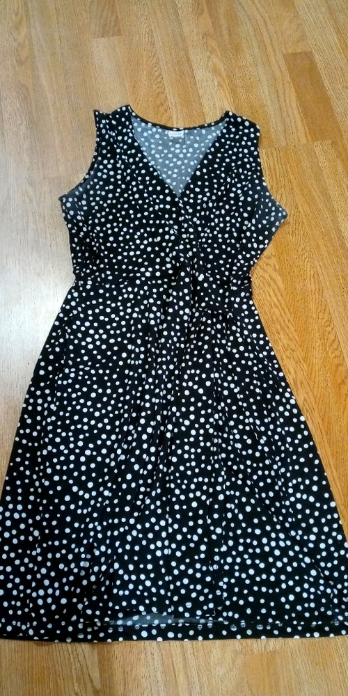 Polka Dot Wrap Dress
